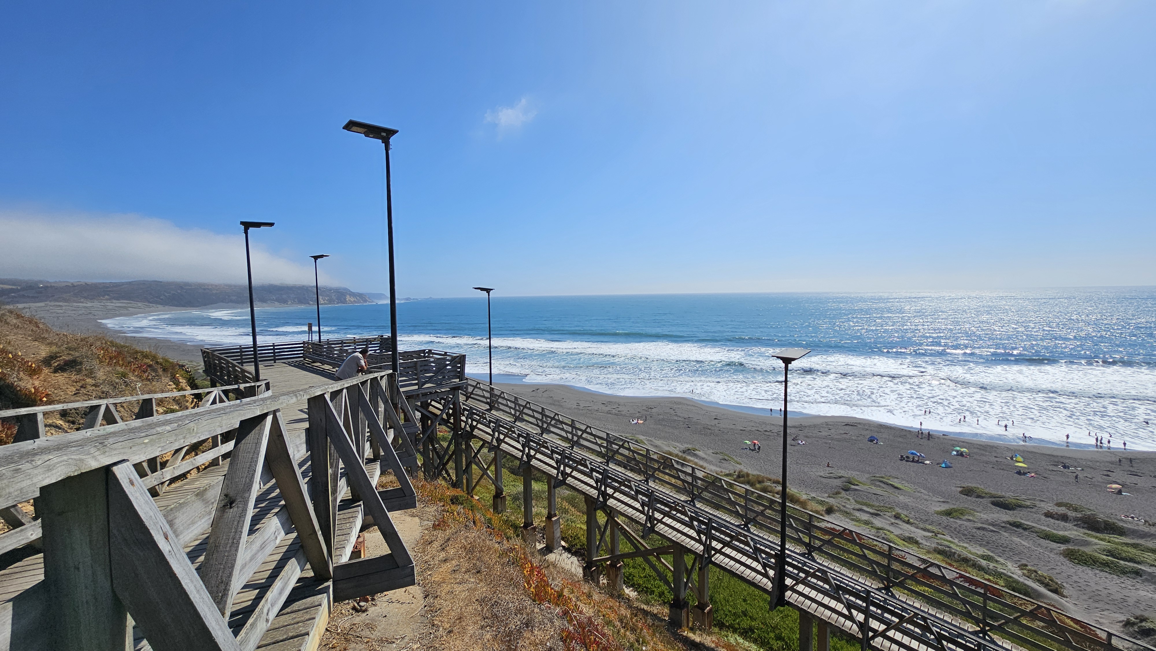 fotografía de los senderos del mirador